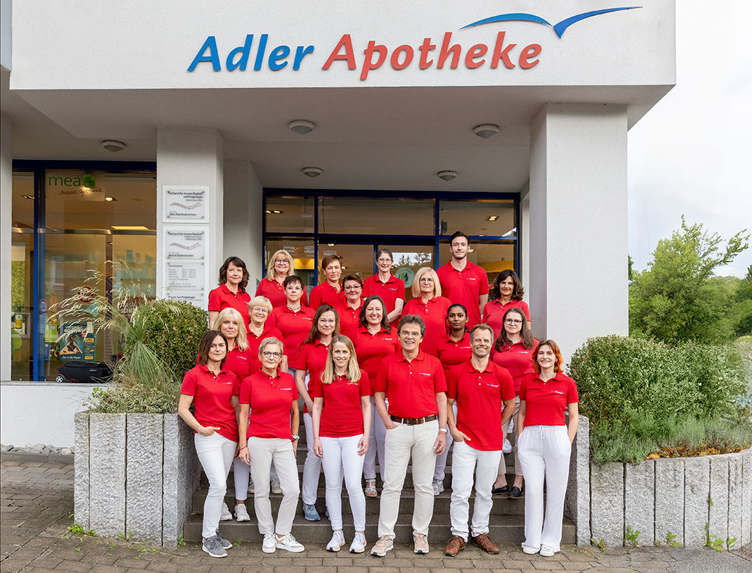 Das Team der Adler-Apotheke